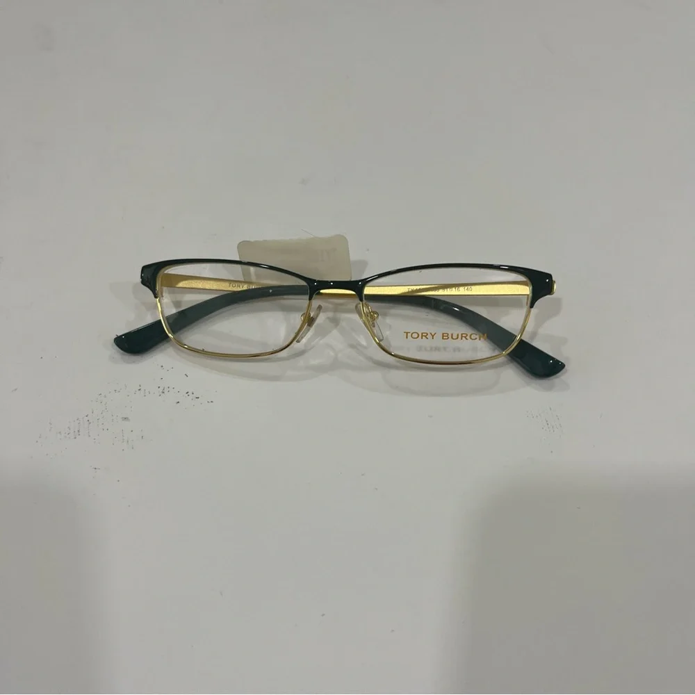 New Authentic‎ Tory Burch Glasses 1036 488 51mm Green Gold Frames Glasses